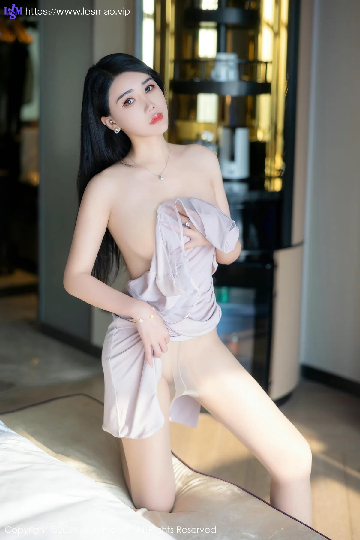 XiuRen 秀人 No.8655 李若汐 粉色服饰性感写真33 - 3