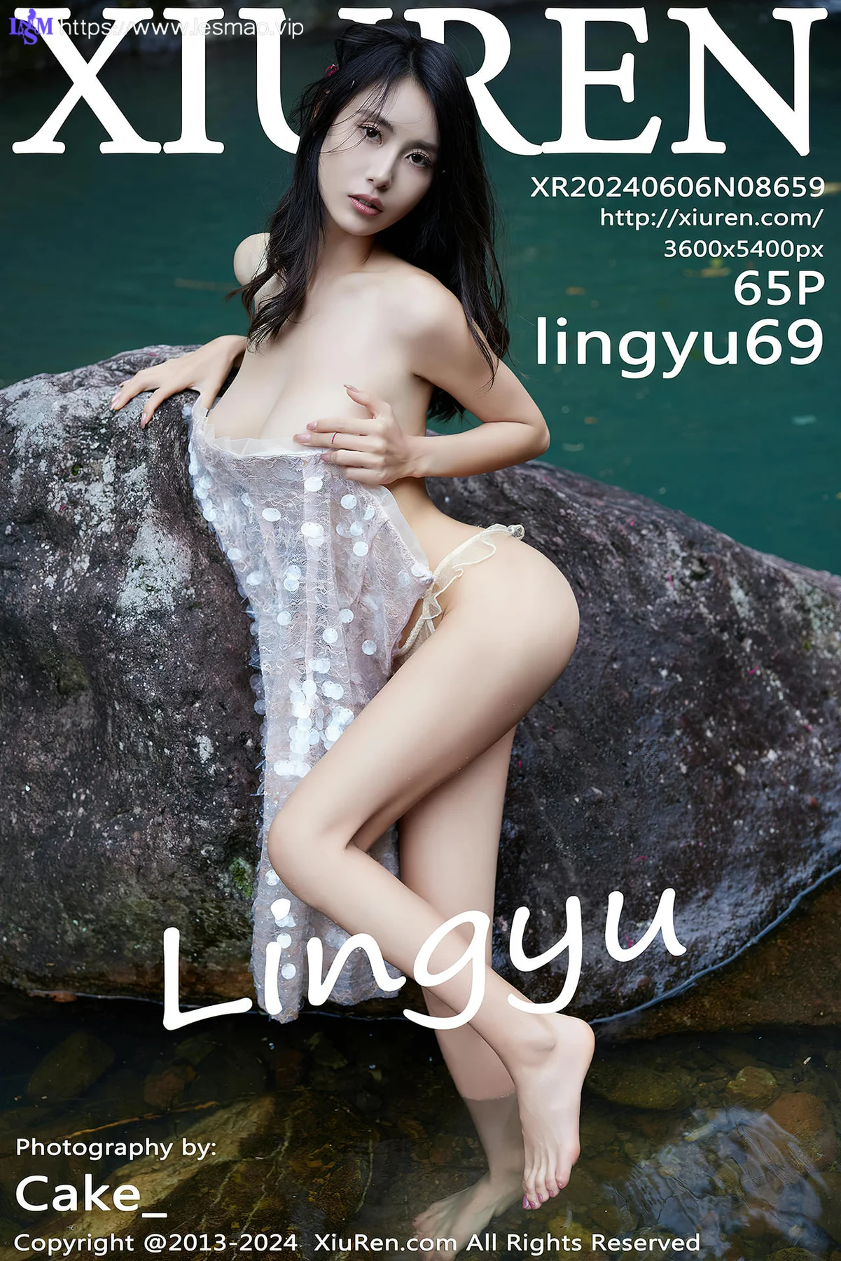 XiuRen 秀人 No.8659 lingyu69 小溪场景拍摄性感写真2 - 6