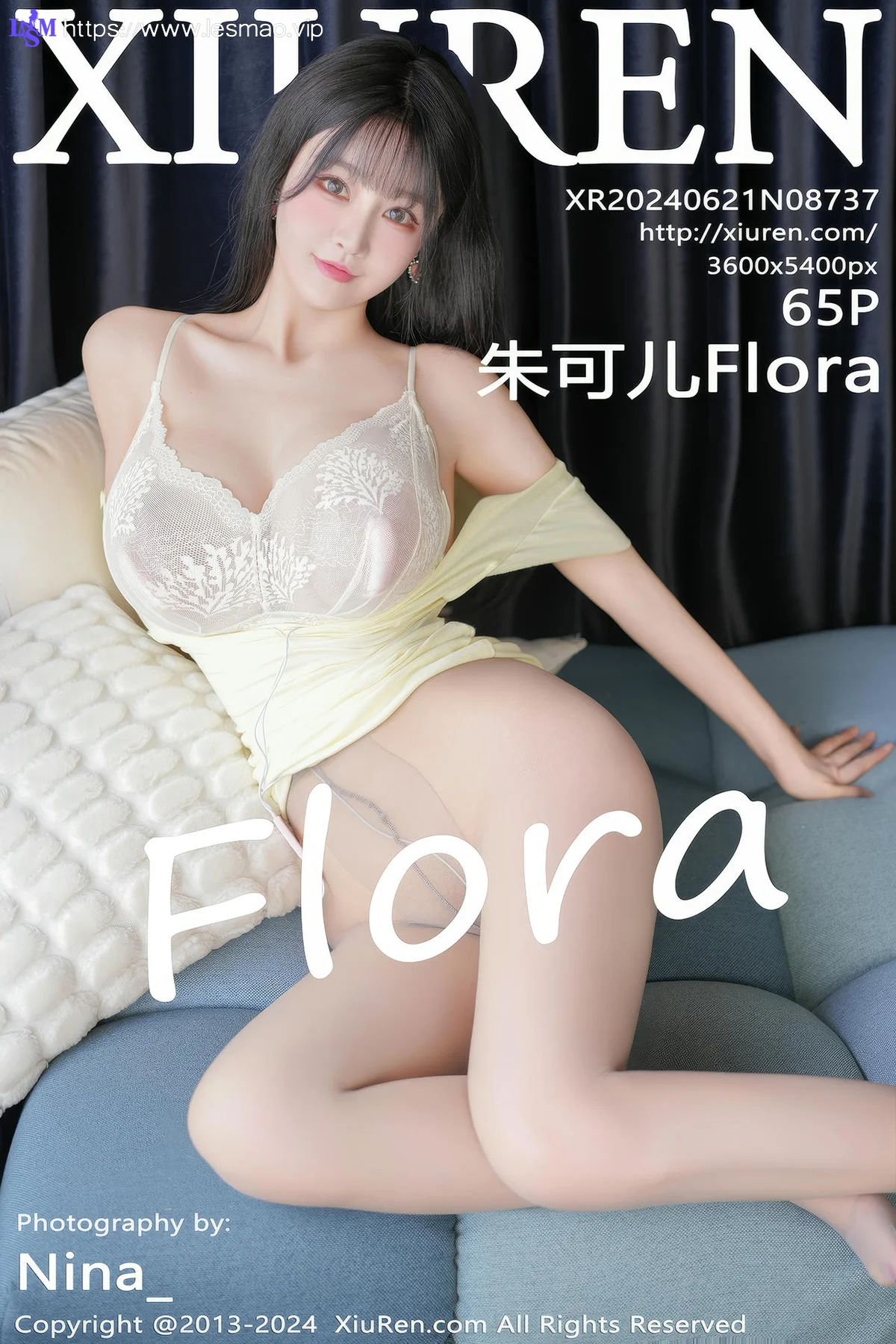 XiuRen 秀人 No.8737 朱可儿Flora 白色蕾丝内衣大理旅拍写真111 - 6