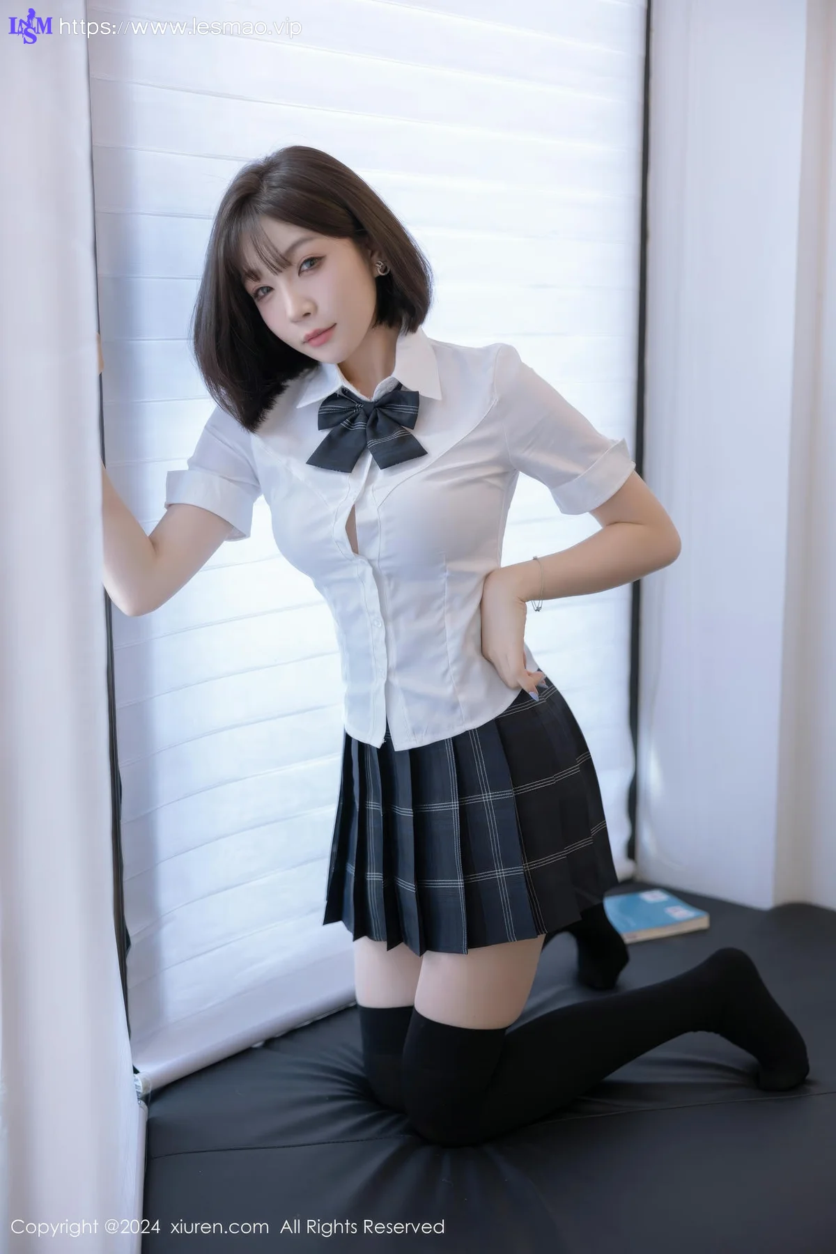 XiuRen 秀人 No.8785 徐莉芝Booty 学生制服性感写真11 - 3