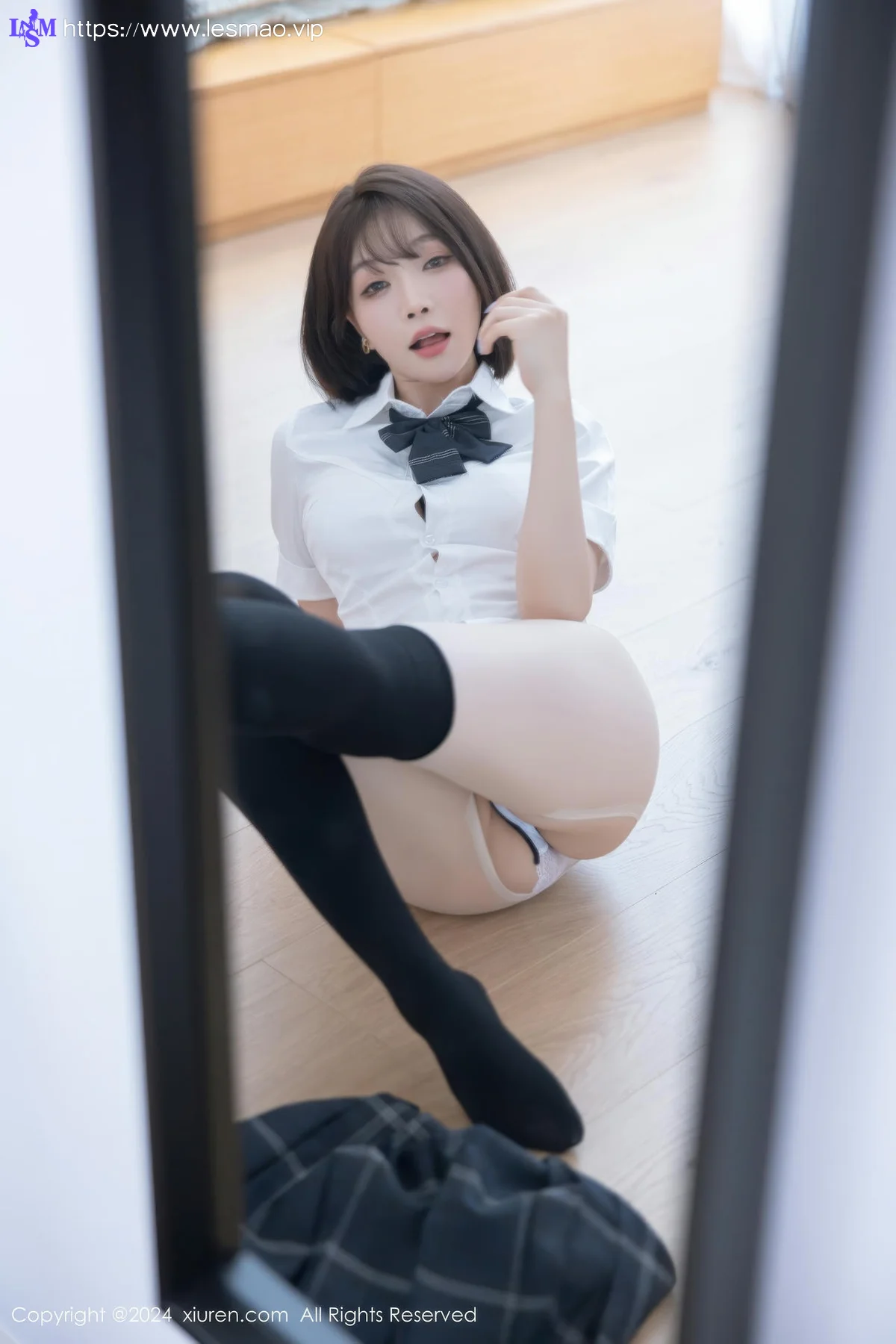 XiuRen 秀人 No.8785 徐莉芝Booty 学生制服性感写真11 - 4