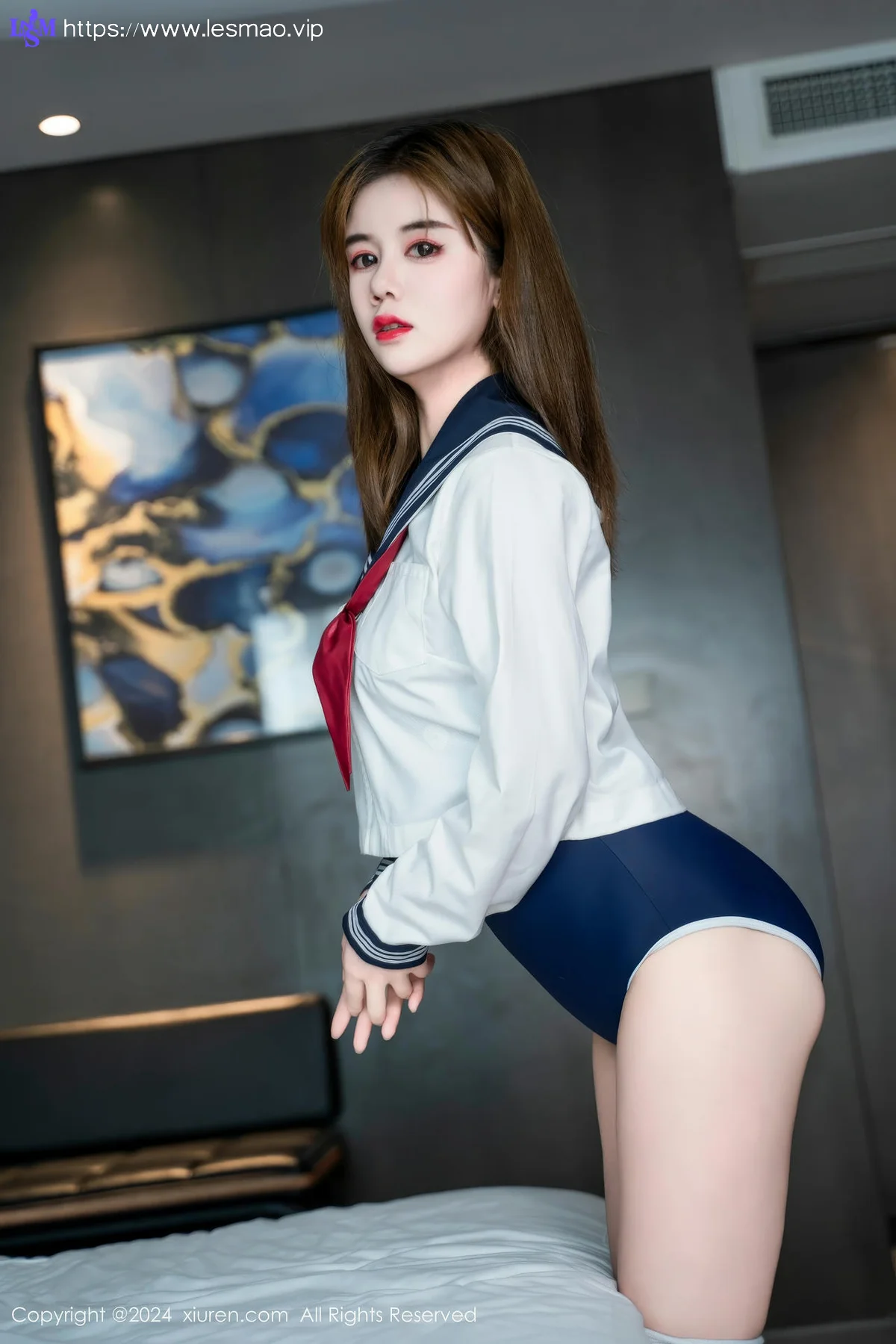 XiuRen 秀人 No.8819 凌彩烟 新晋美模性感写真 - 7