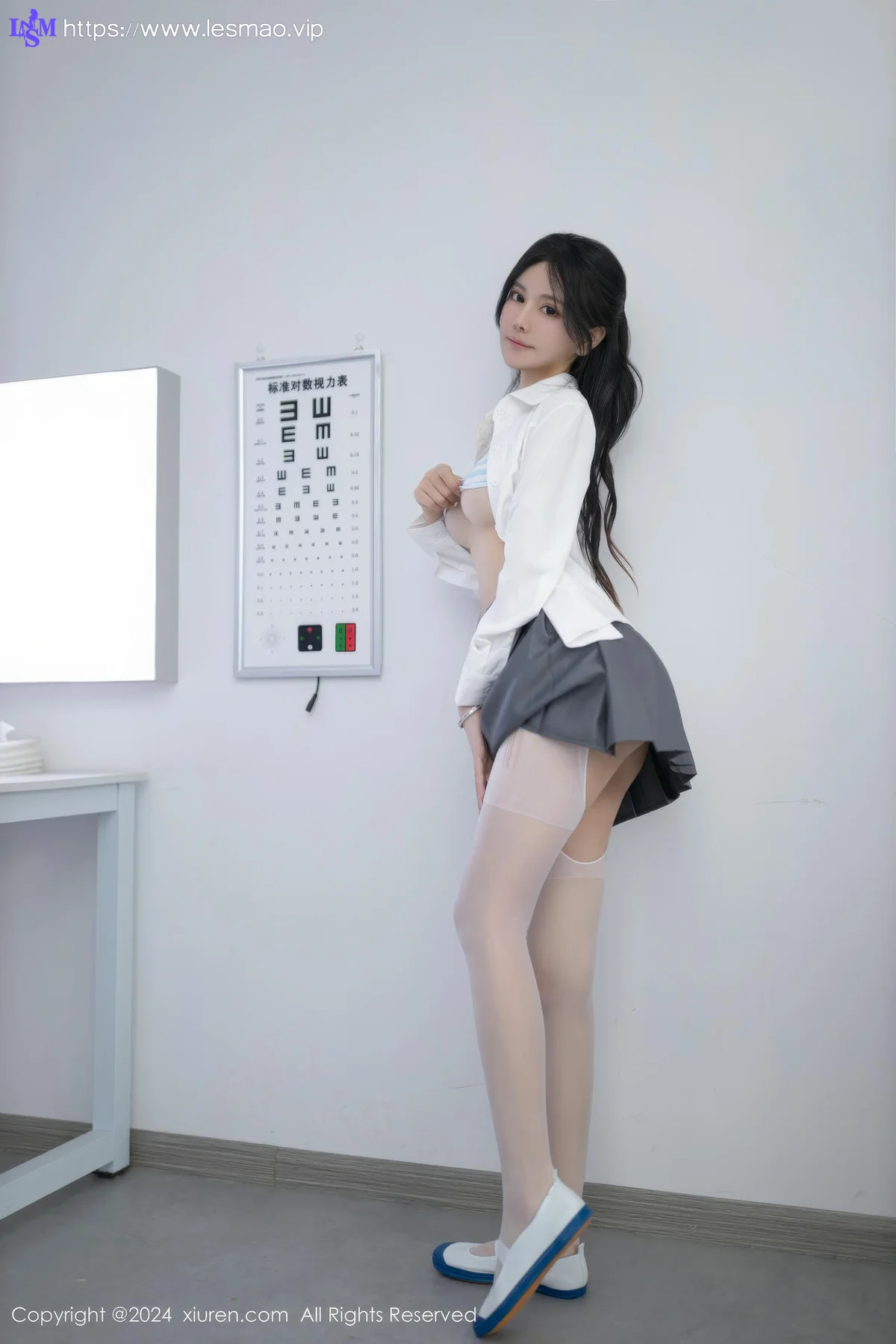 XiuRen 秀人 No.8852 幼幼 白色JK制服性感写真11 - 8