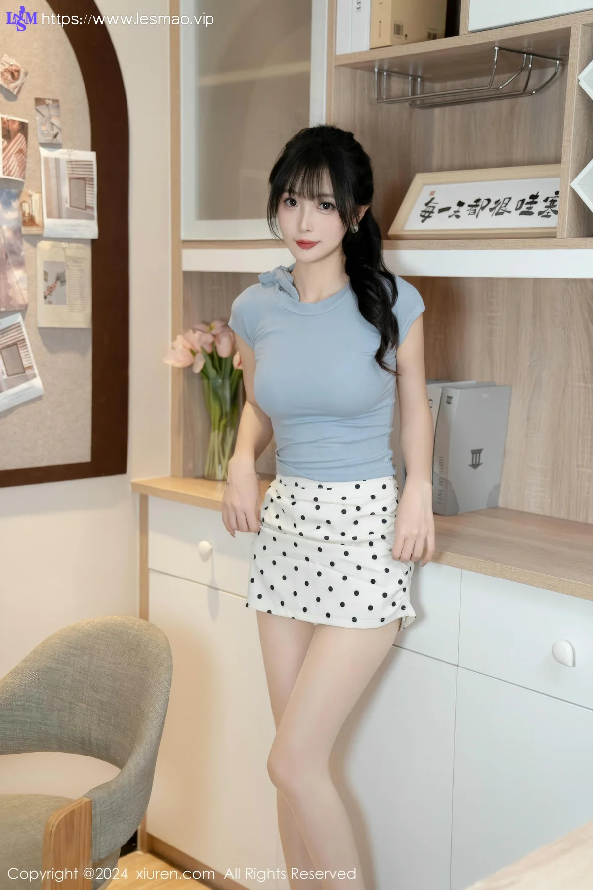 XiuRen 秀人 No.9054 林星阑 粉色情趣服饰性感写真33 - 1