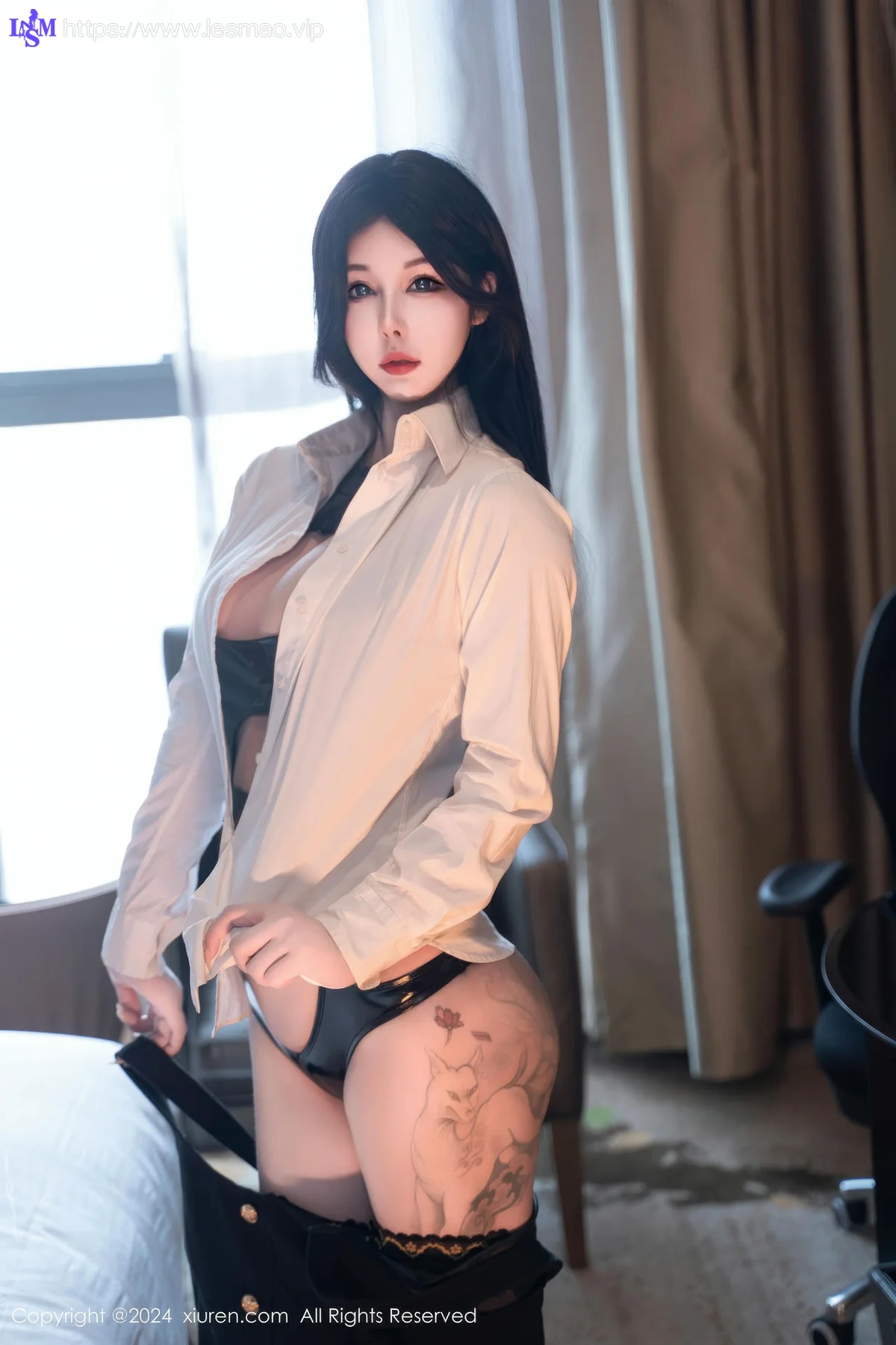 XiuRen 秀人 No.9106 陈芊儿 波涛汹涌乳贴爆乳性感写真 - 5