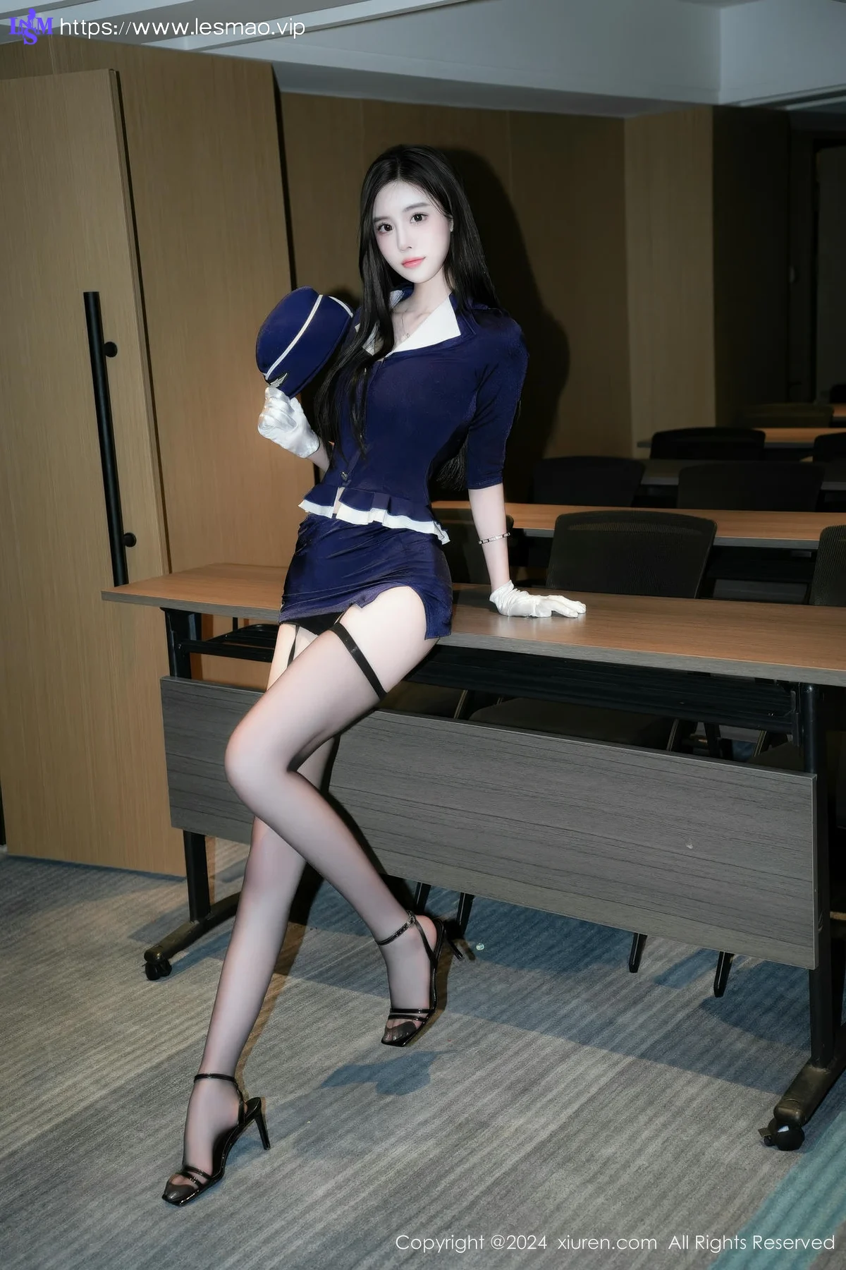XiuRen 秀人 No.9126 erikaki 制服短裙ol - 6