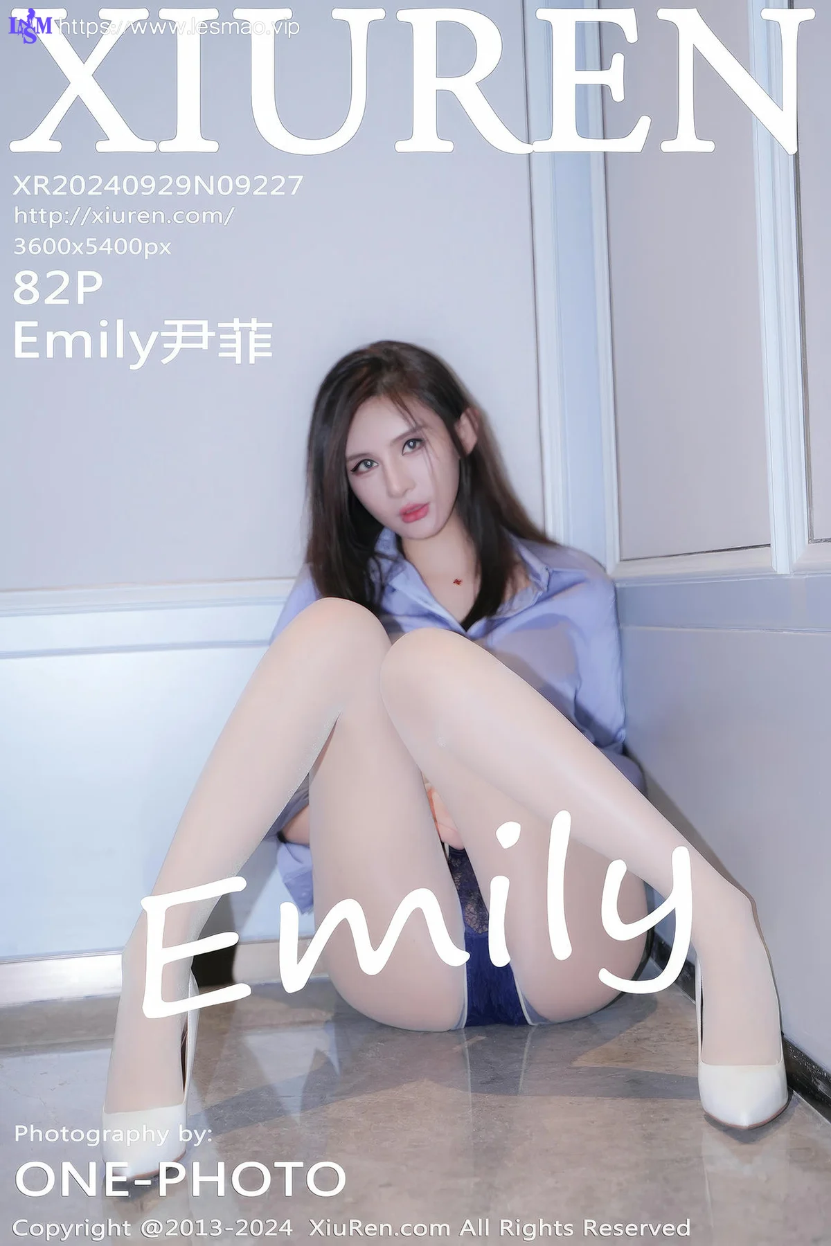 XiuRen 秀人 No.9227 Emily尹菲 诱人白色丝袜 - 3