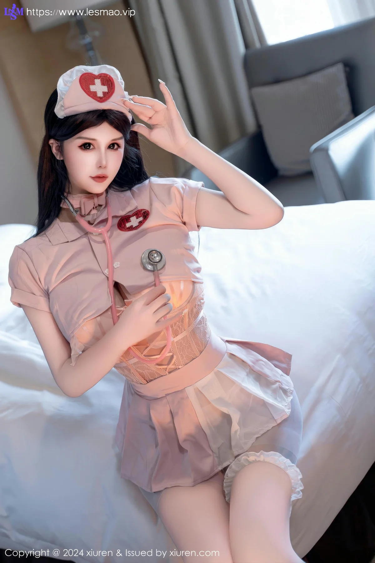 XiuRen 秀人 No.9244 陆萱萱 性感修女服饰 - 8