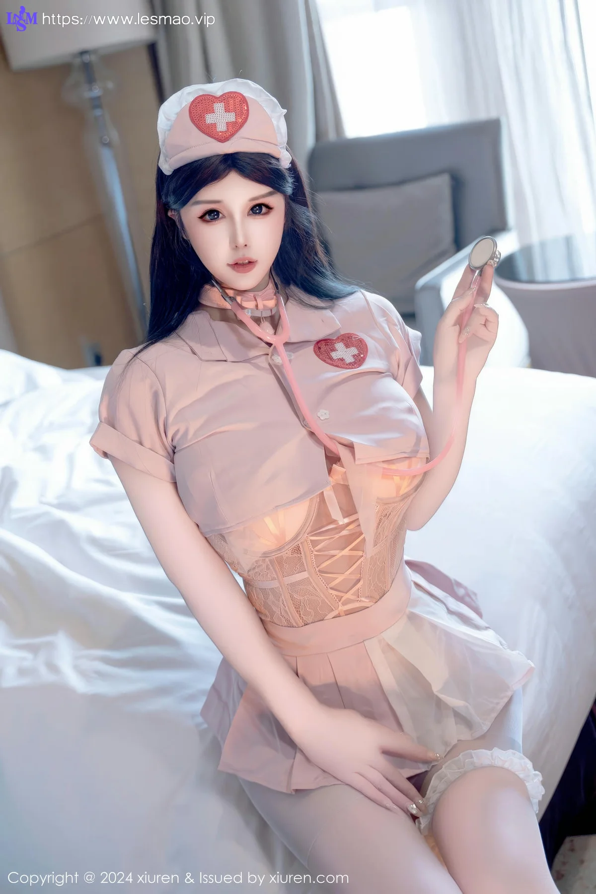 XiuRen 秀人 No.9244 陆萱萱 性感修女服饰 - 10