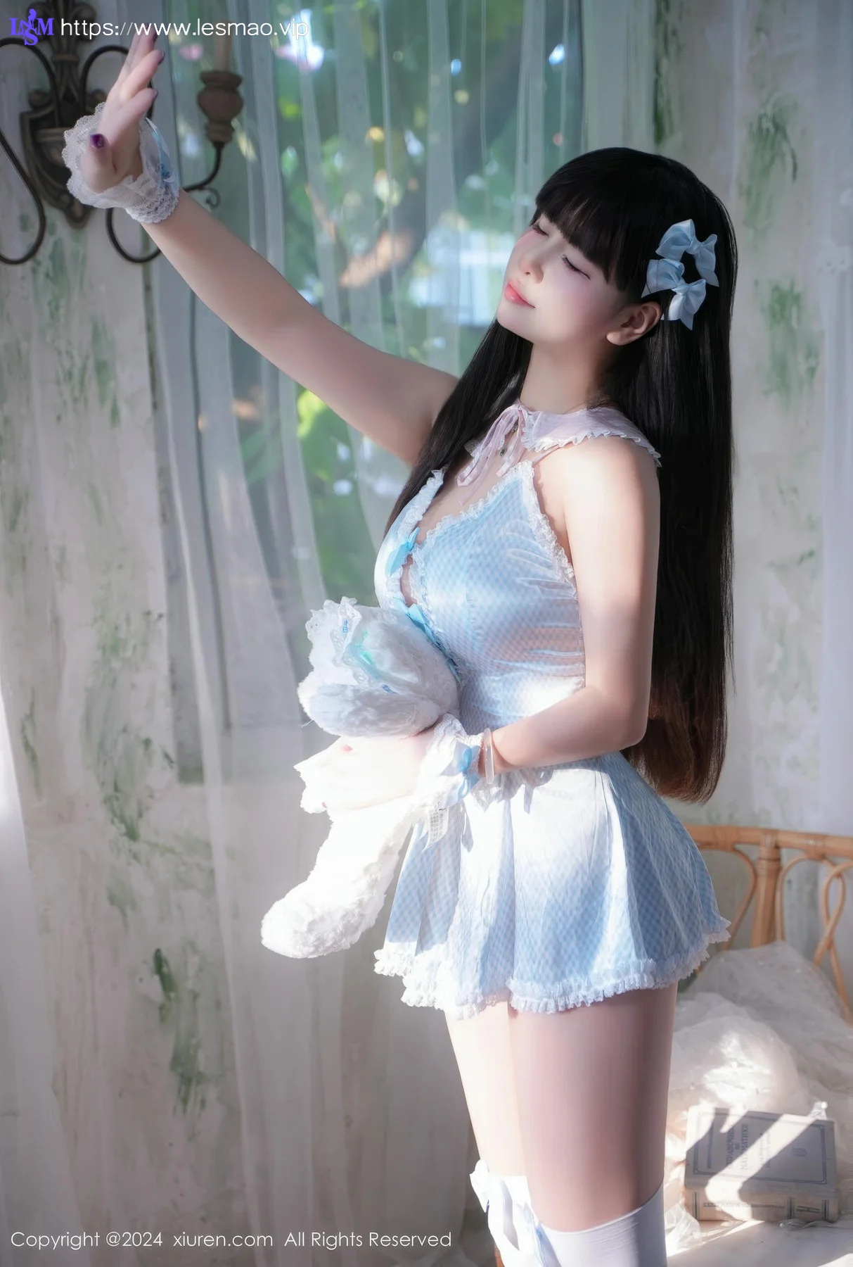 XiuRen 秀人 No.9258 正妹Abby 首套写真性感女仆装扮 - 3