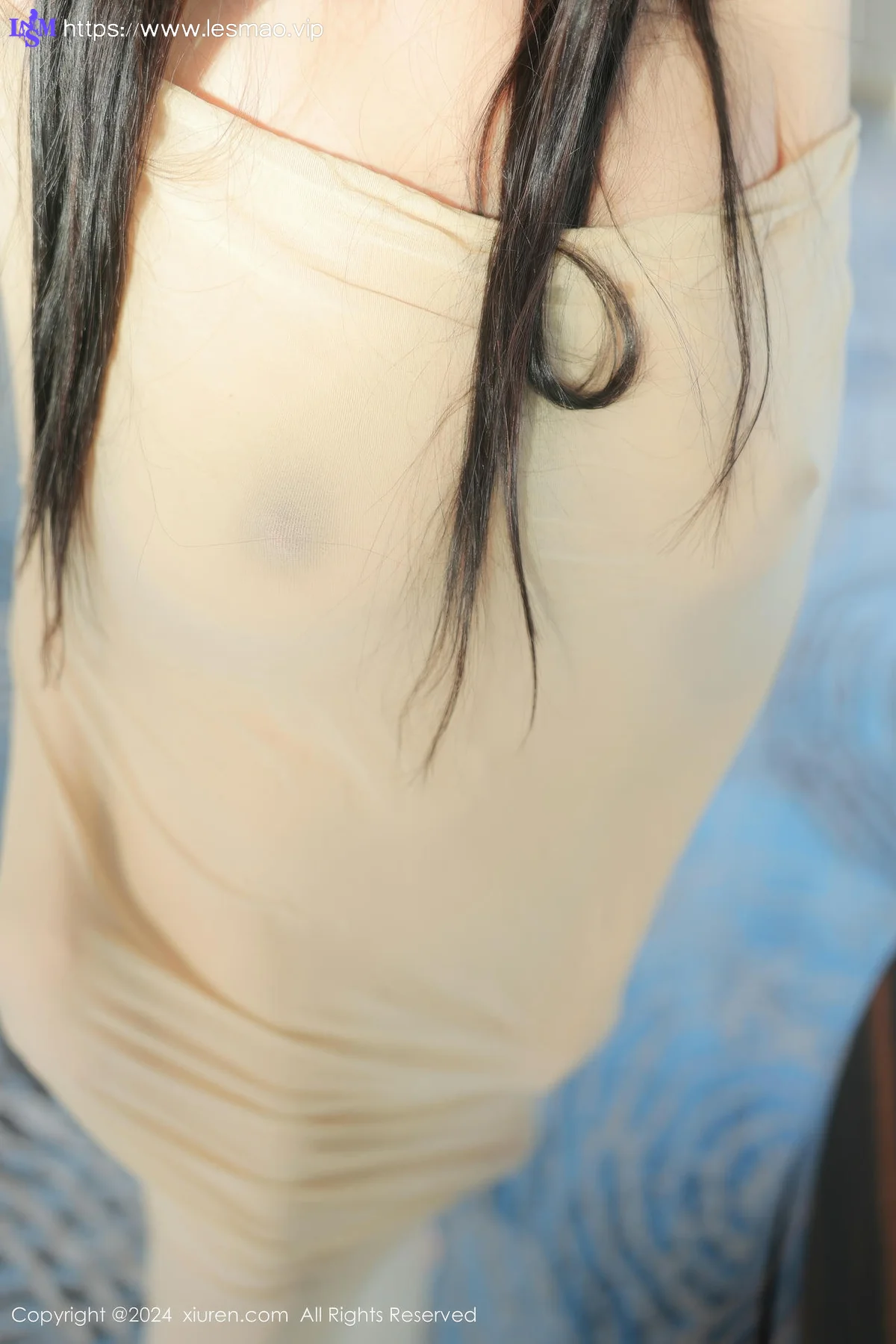 XiuRen 秀人 No.9337 柚柚小奶瓶 透视肉色丝袜连体 - 10