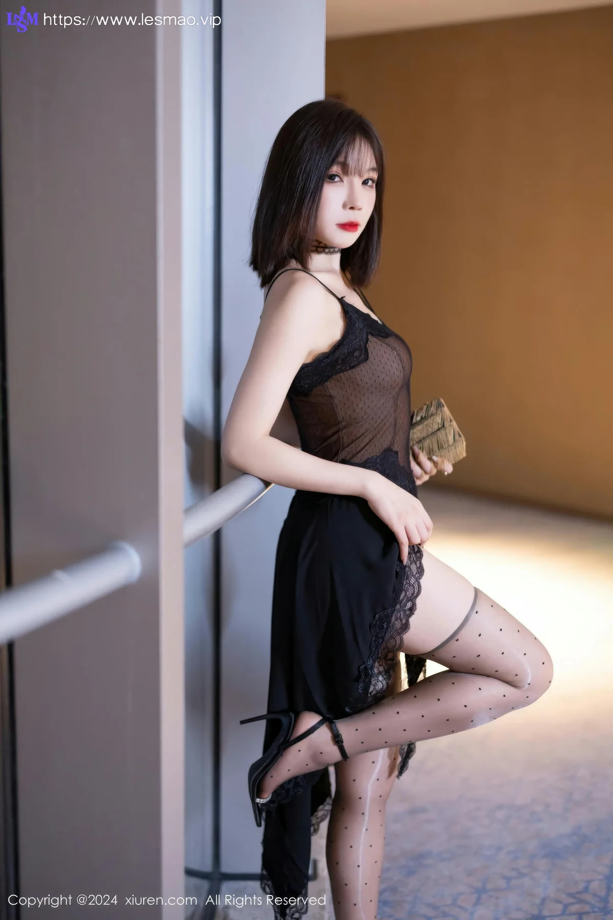 XiuRen 秀人 No.9339 徐莉芝Booty 网格连体衣诱惑 - 8