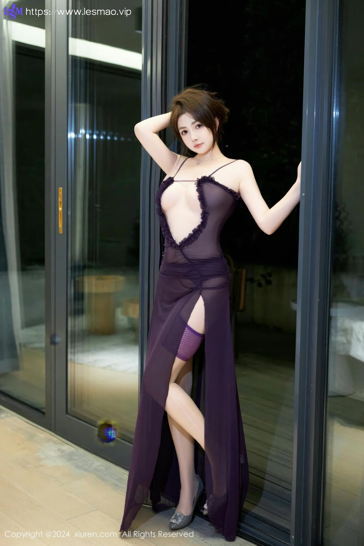 XiuRen 秀人 No.9431 养乐多Doll 少女爆乳纱裙 - 2