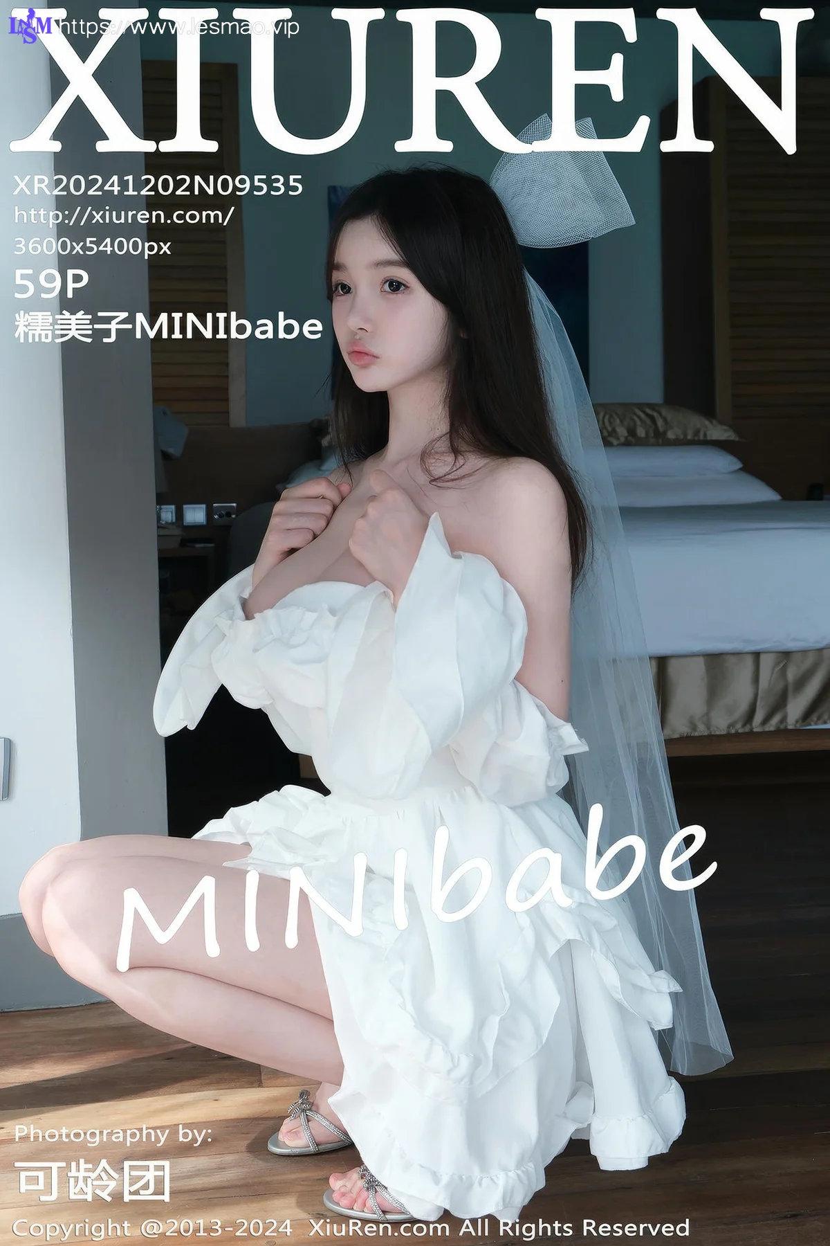 XiuRen 秀人 No.9535 糯美子MINIbabe 情趣婚纱新娘制服 - 10