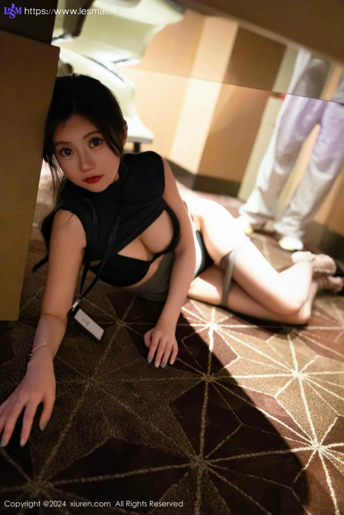 XiuRen 秀人 No.9560 绮里嘉ula 办公ol美腿 - 3