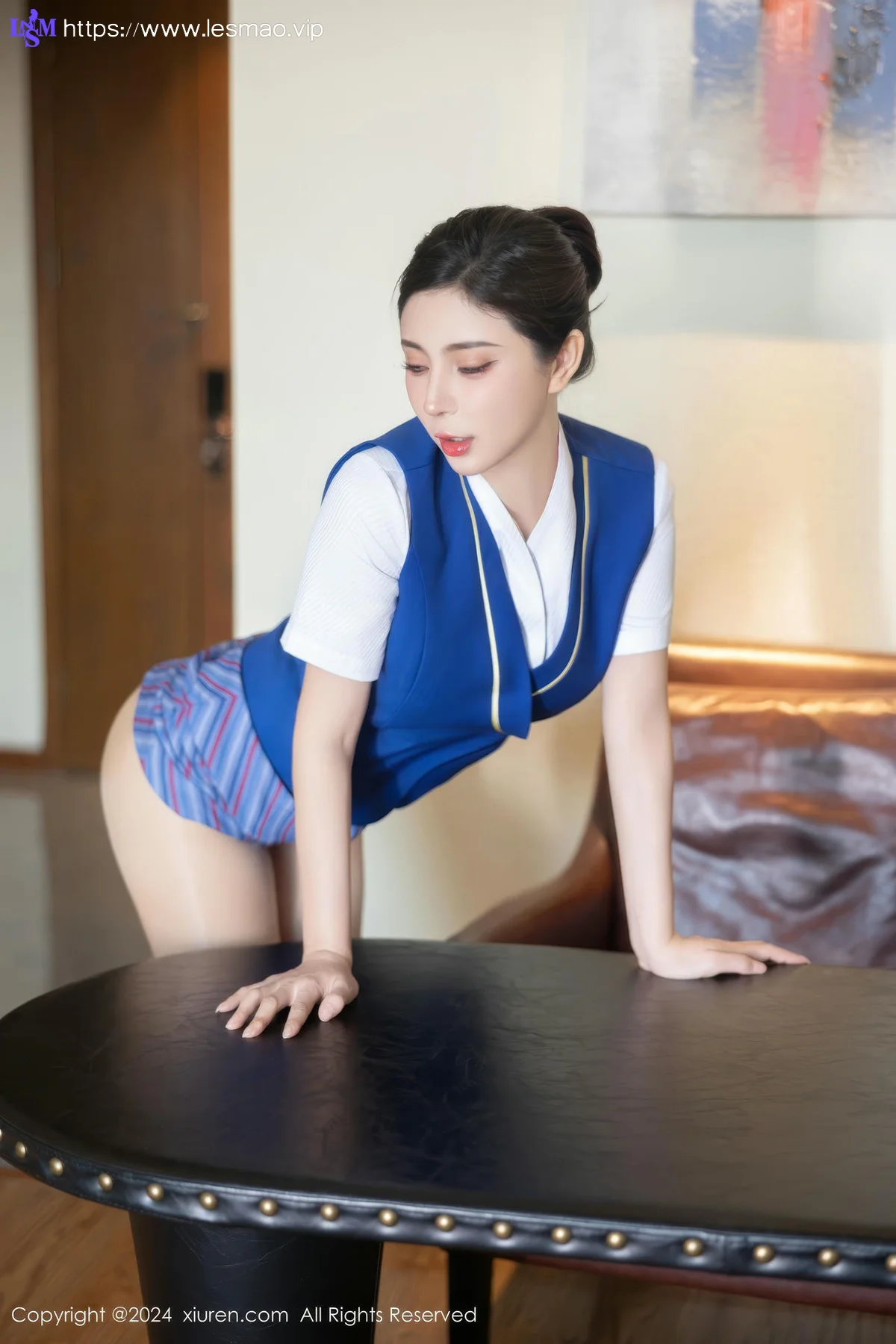 XiuRen 秀人 No.9612 小蛮妖Yummy 空姐制服写真 - 6