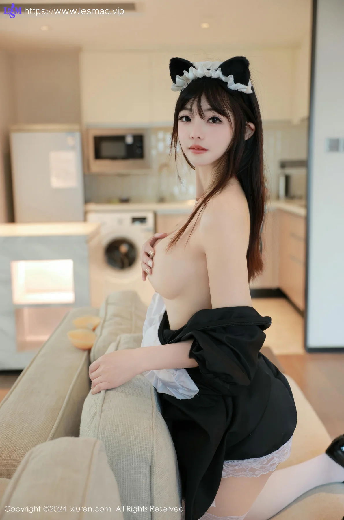 XiuRen 秀人 No.9686 佘贝拉Bella 白丝女仆私房 - 5