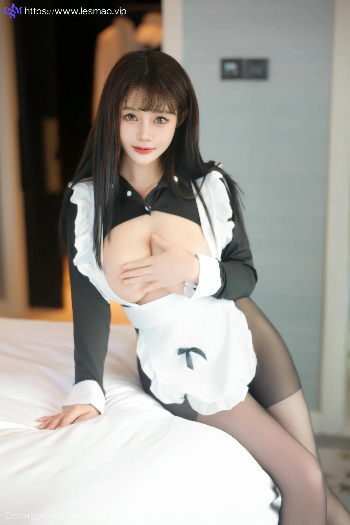 XiuRen 秀人 No.9724 可可芝 爆乳连体衣少女 - 8