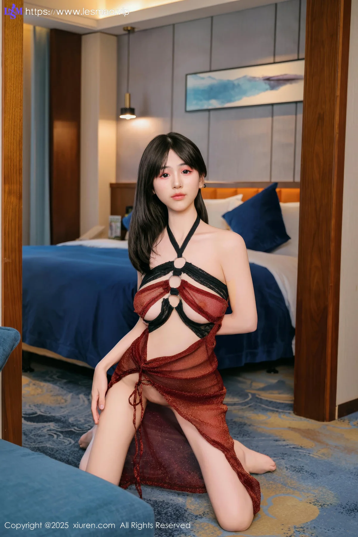 XiuRen 秀人 No.9804 奶芙乔乔 香肩长腿美腿 - 9