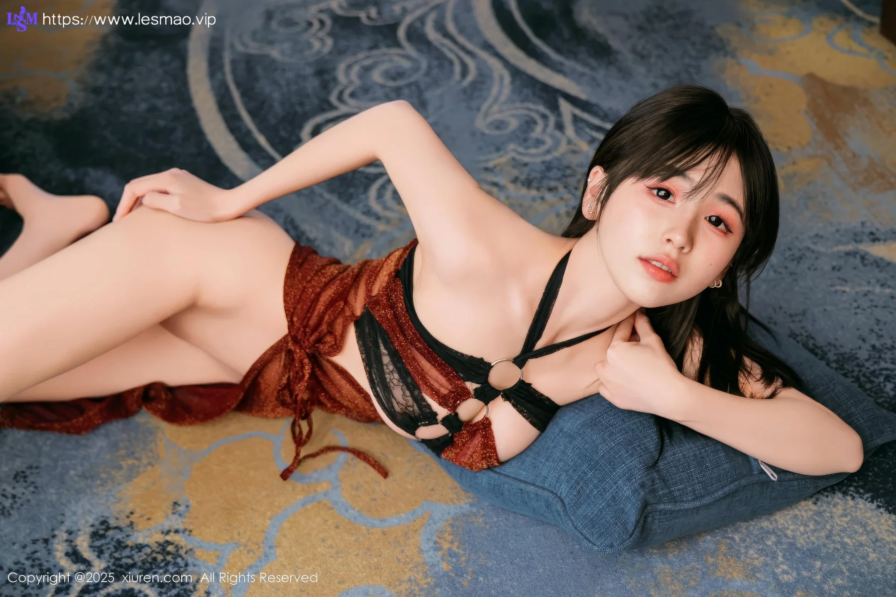 XiuRen 秀人 No.9804 奶芙乔乔 香肩长腿美腿 - 2