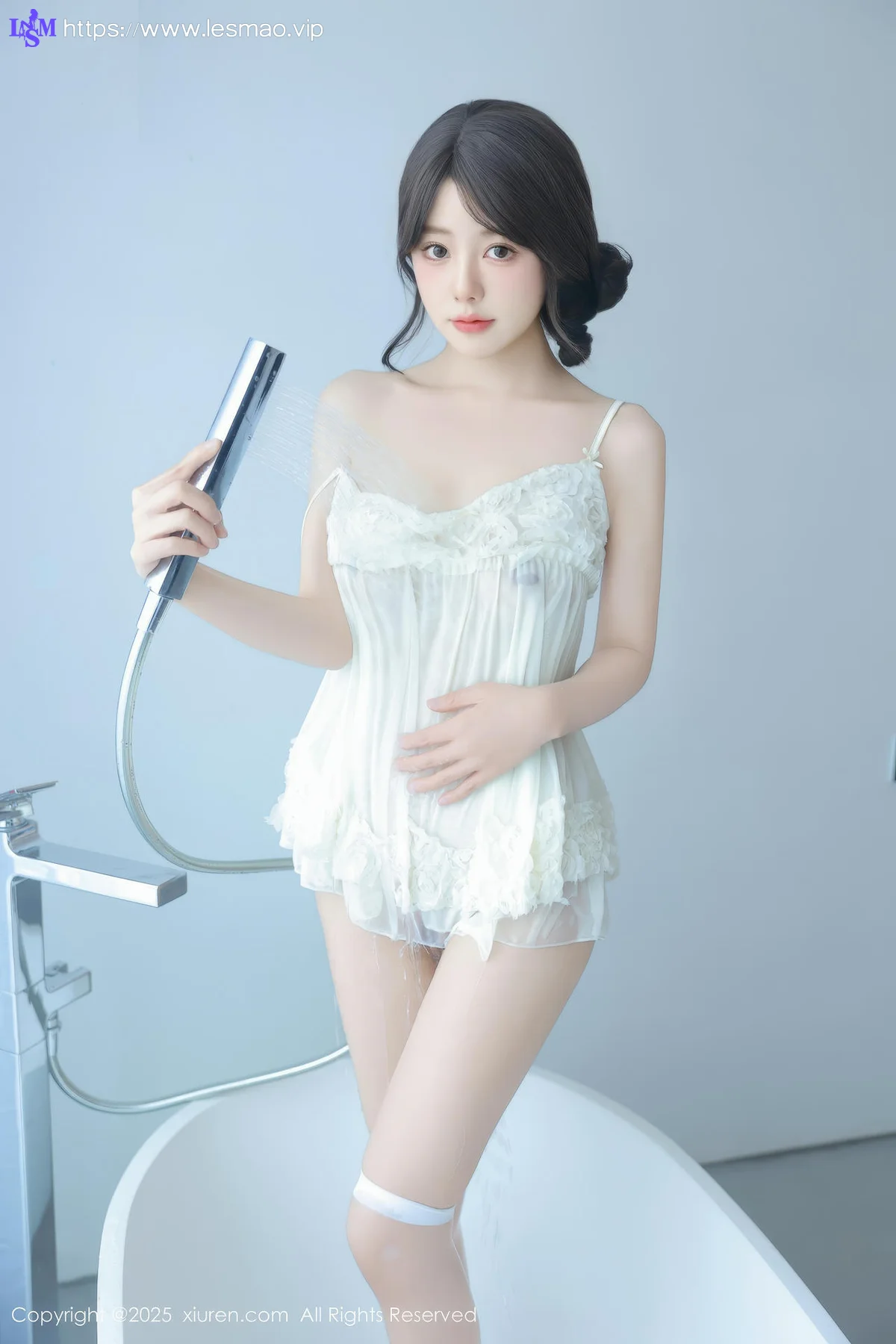 XiuRen 秀人 No.9851 桃妖夭 浴缸场景拍摄 - 9