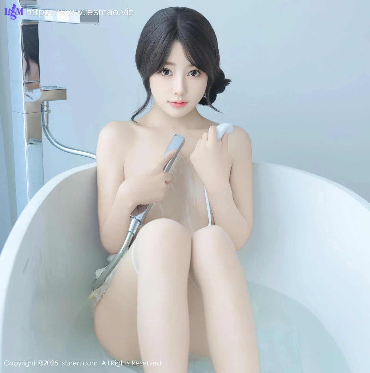 XiuRen 秀人 No.9851 桃妖夭 浴缸场景拍摄 - 9