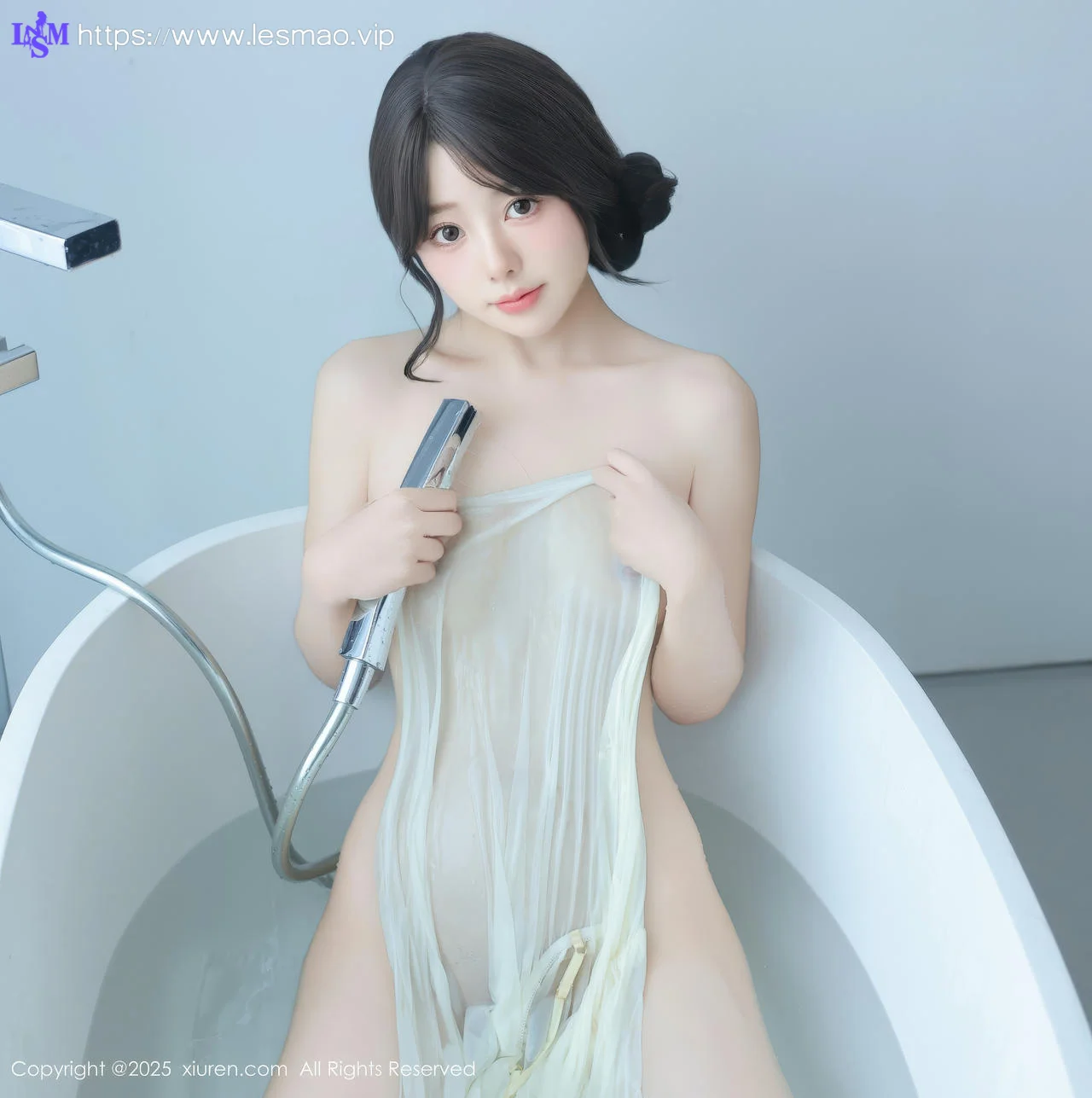 XiuRen 秀人 No.9851 桃妖夭 浴缸场景拍摄 - 6