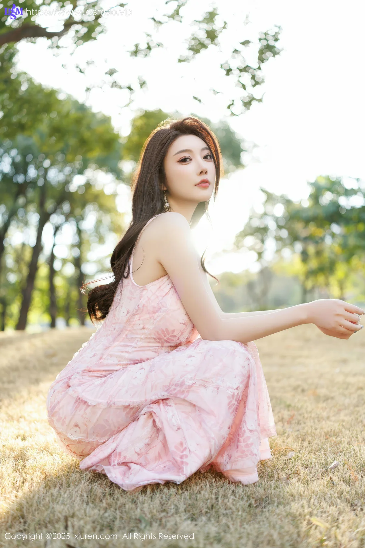 XiuRen 秀人 No.9886 杨晨晨Yome 湿身粉嫩美裙 - 1