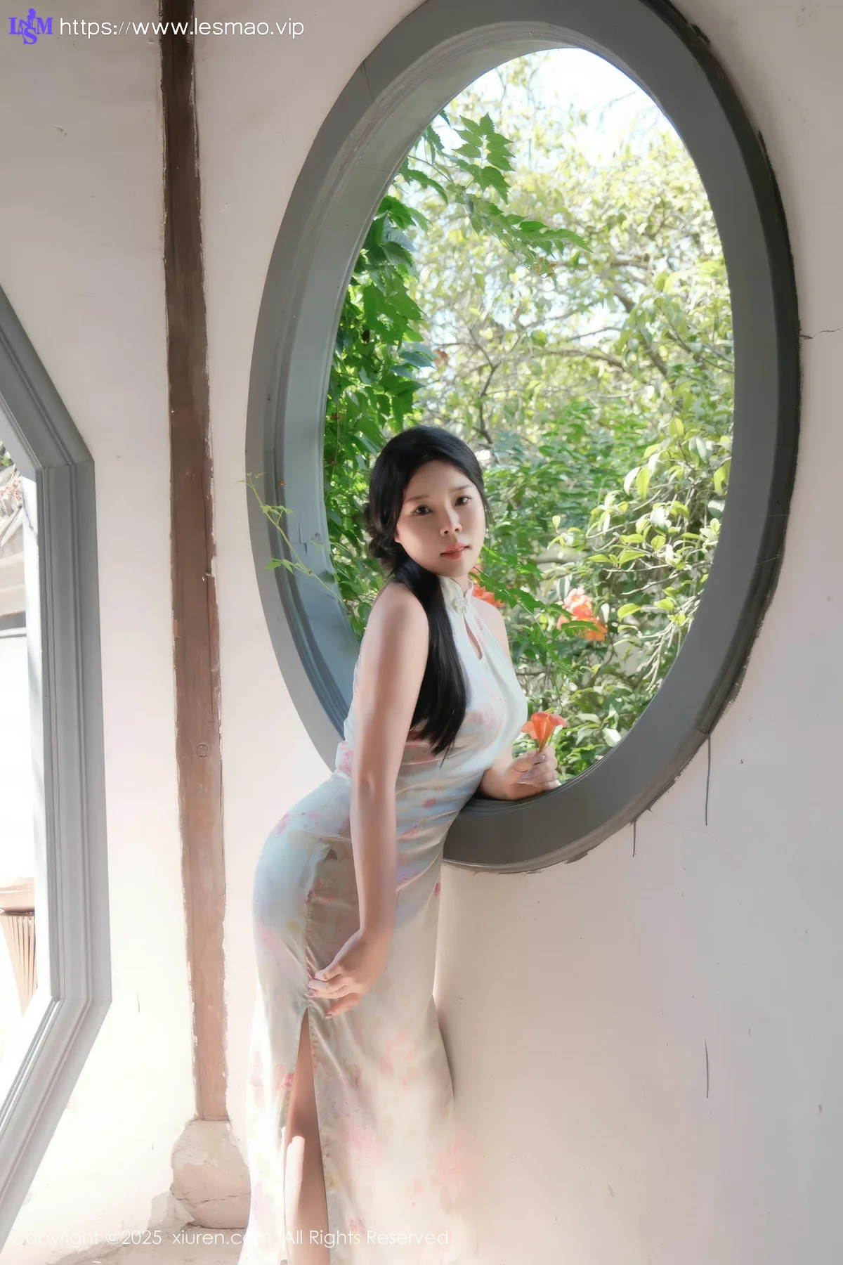 XiuRen 秀人 No.9892 麦田 旗袍玉体性感写真 - 6