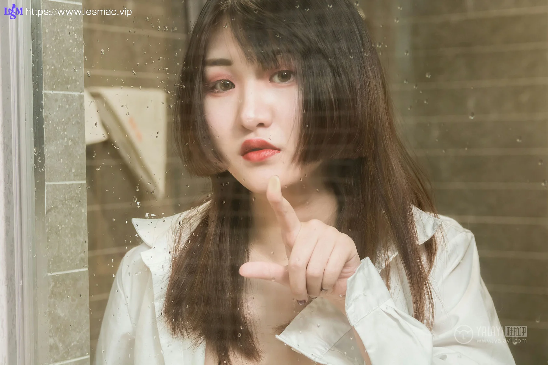 YALAYI 雅拉伊 Vol.221 D胸爆乳阿瞬和娇子合辑 - 3