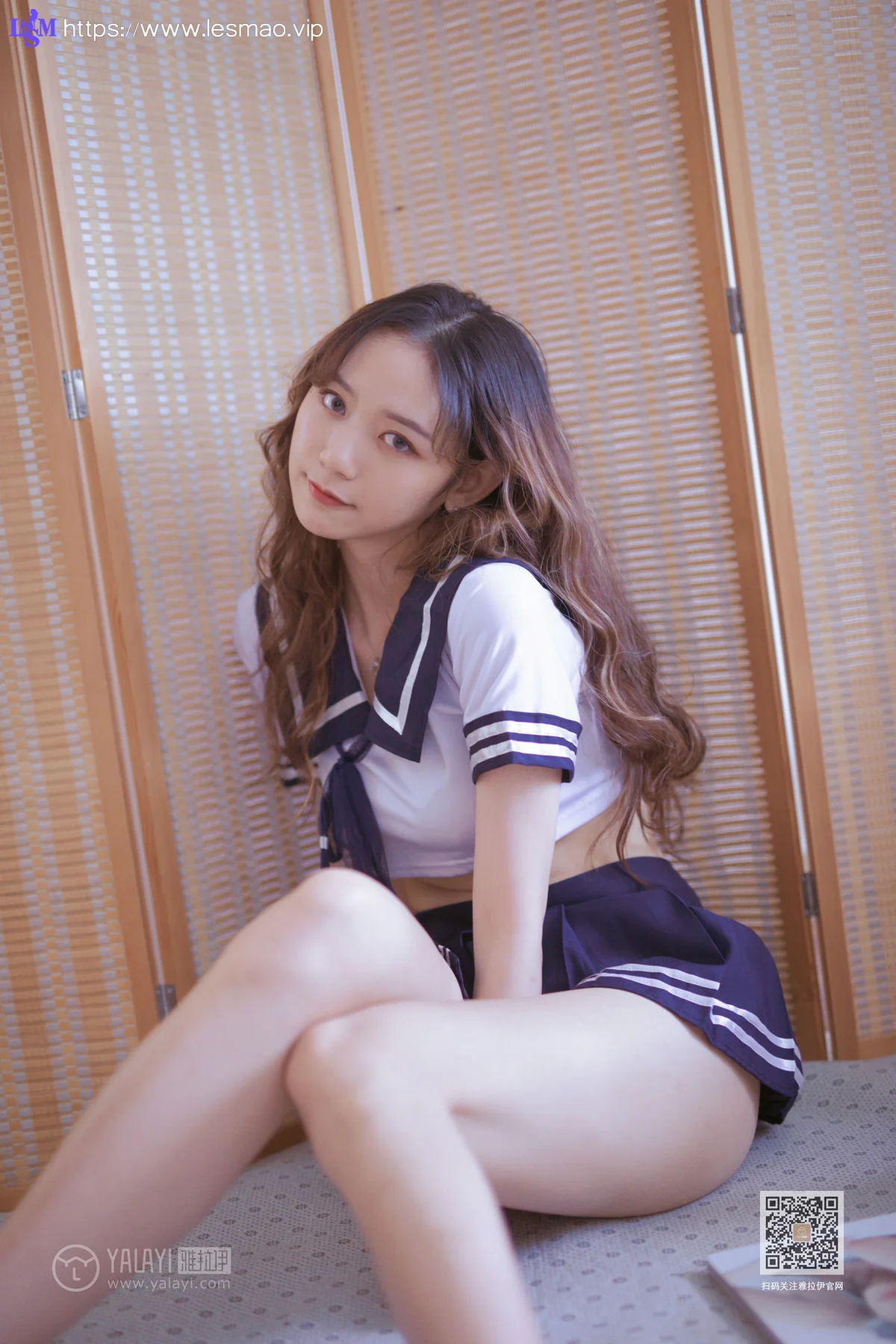 YALAYI 雅拉伊 Vol.438 晓琳《美女与水手服》 - 9