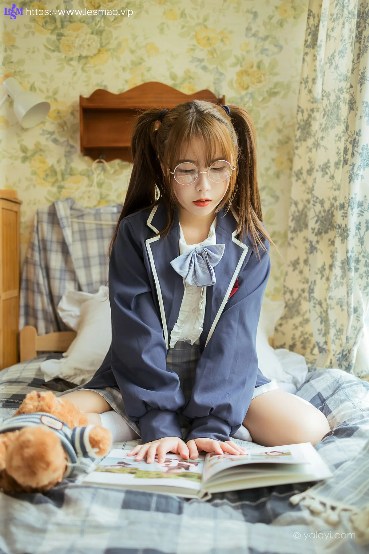 YALAYI 雅拉伊 Vol.801 钰慧 最爱的jk制服 - 1