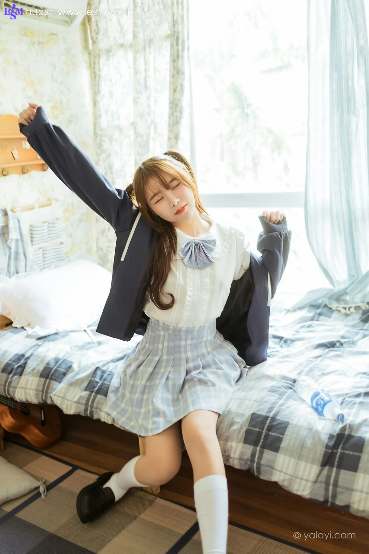 YALAYI 雅拉伊 Vol.801 钰慧 最爱的jk制服 - 1