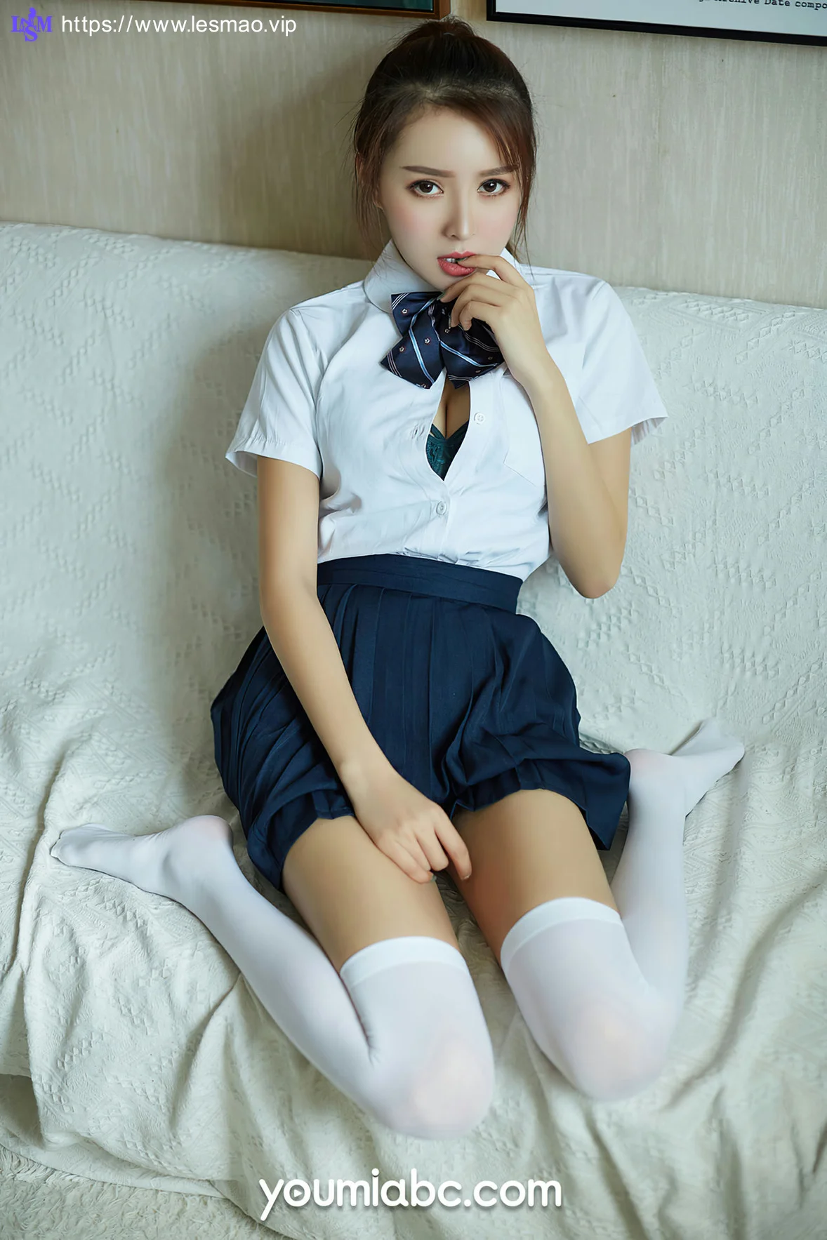 YOUMEI 尤美  黄金宝儿 性感制服 - 2