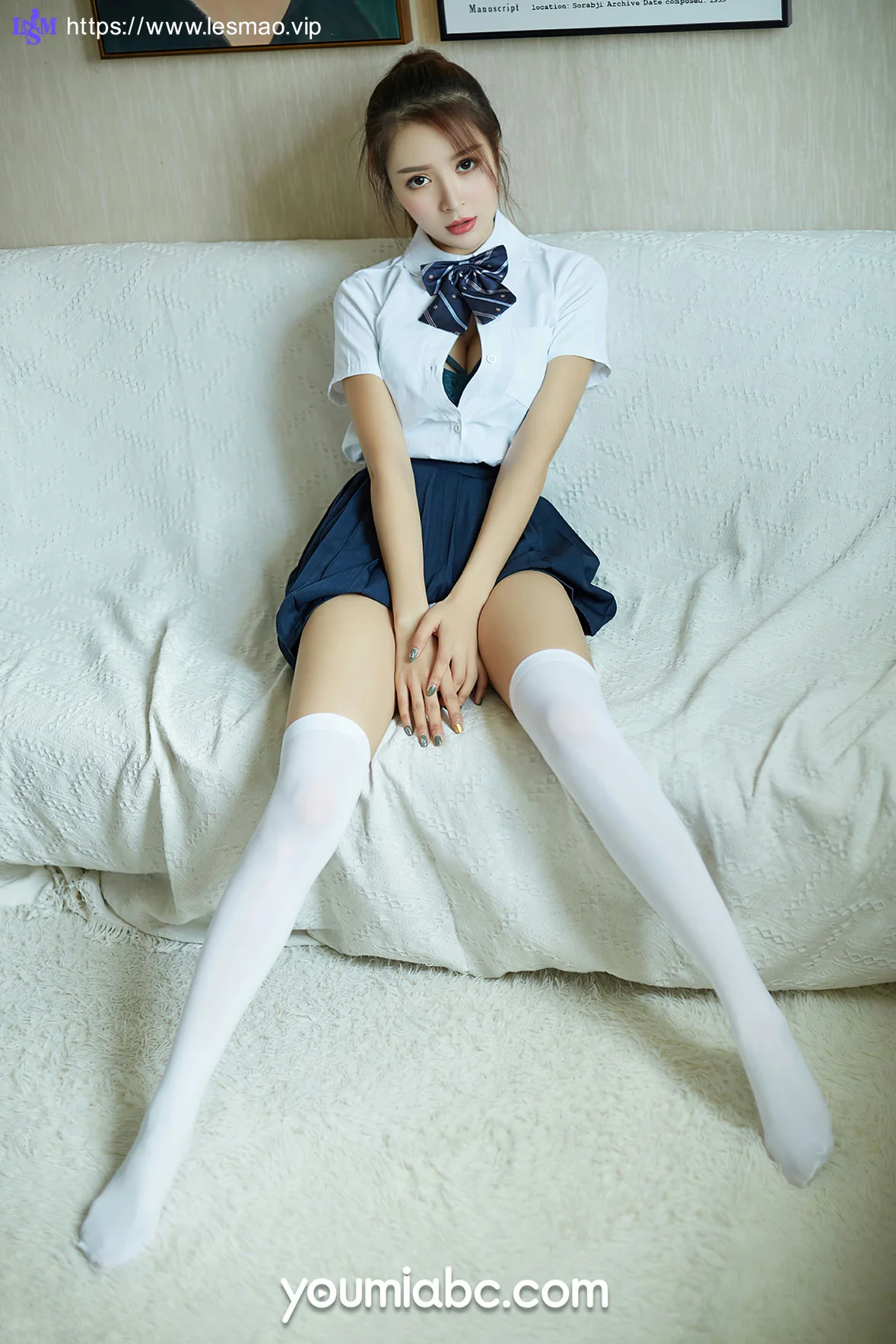 YOUMEI 尤美  黄金宝儿 性感制服 - 6