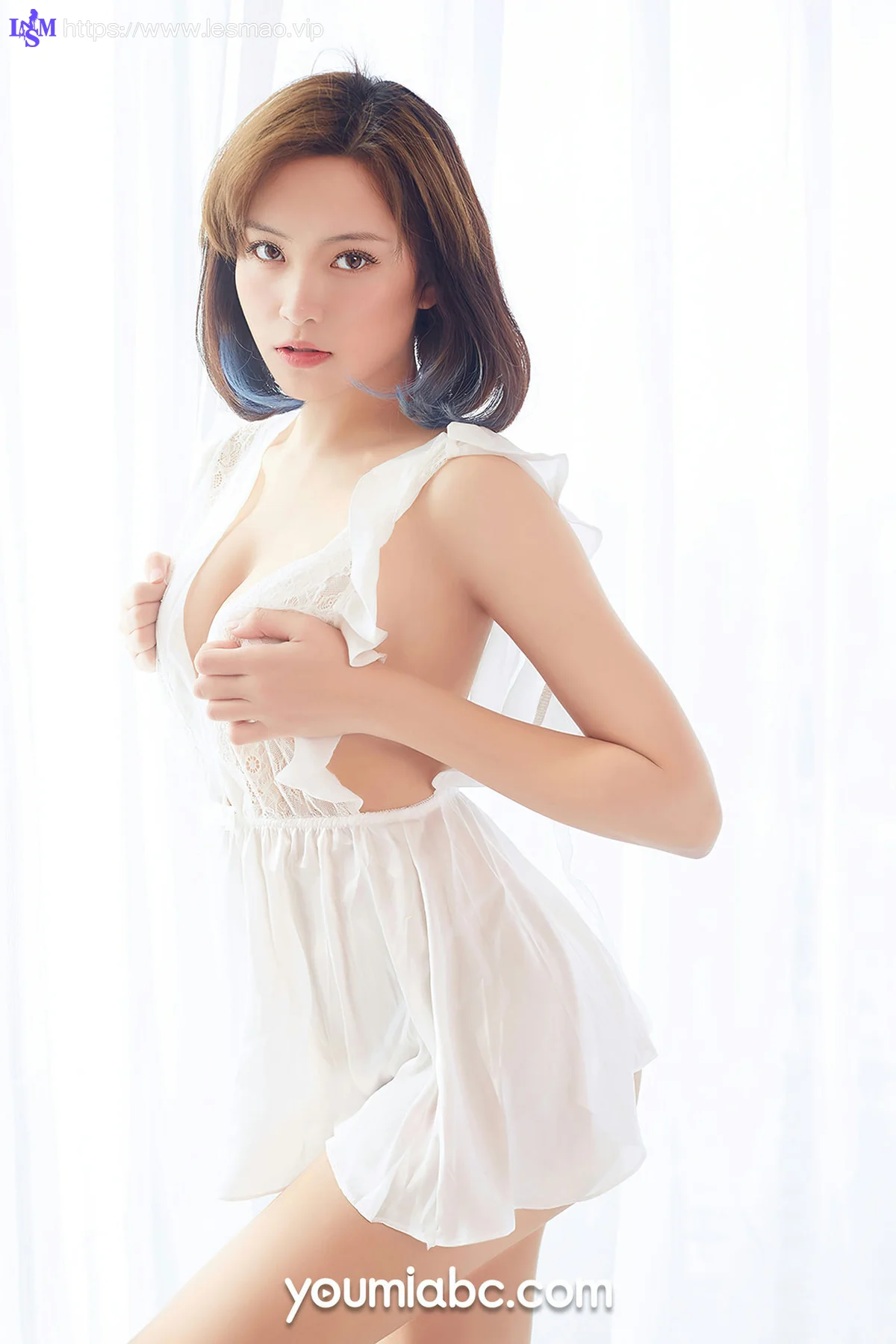 YOUMEI 尤美  短发玉体美女 - 7