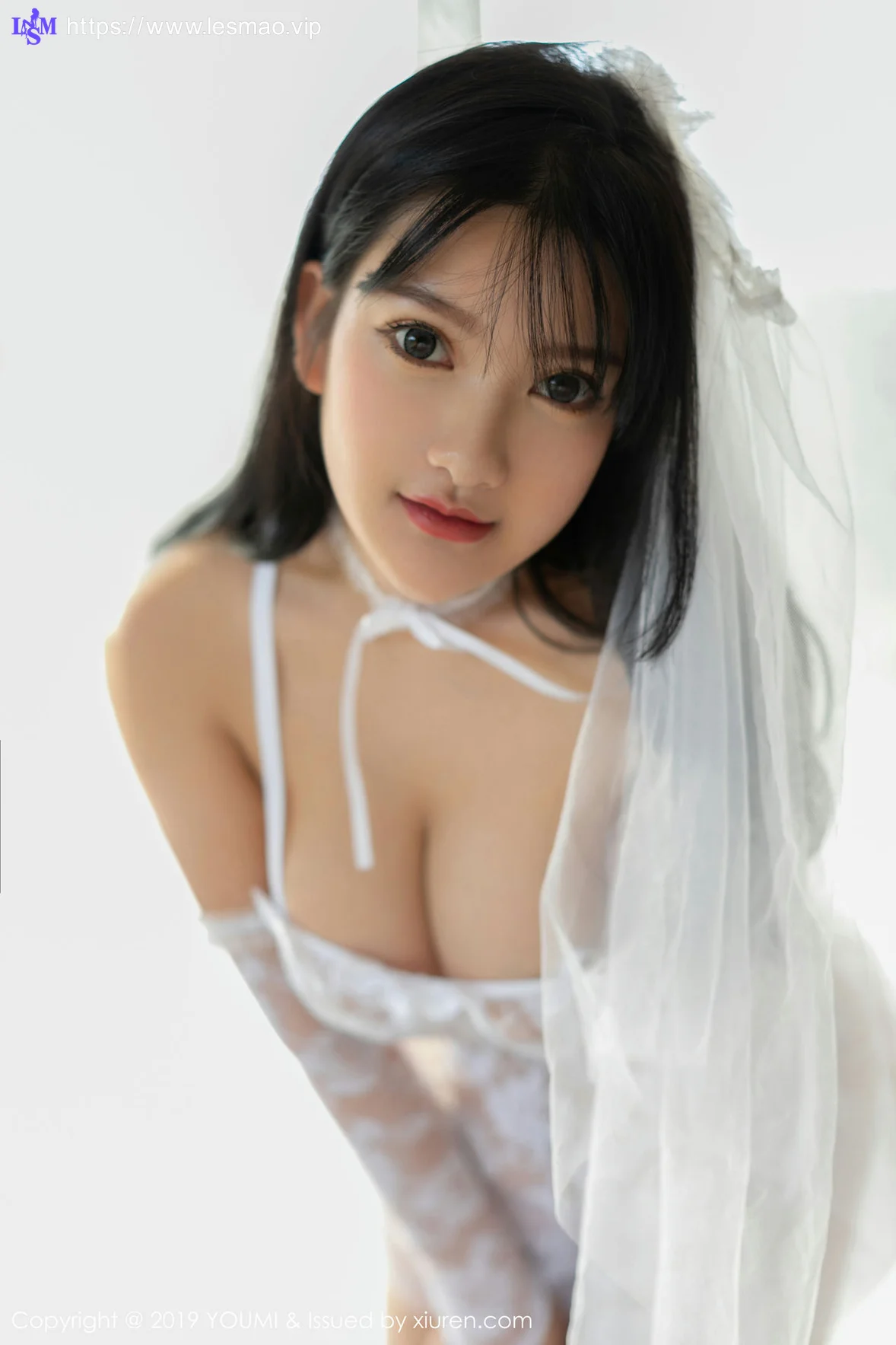 YOUMI 尤蜜荟 Vol.309 小尤奈 蕾丝小丁裤 - 4