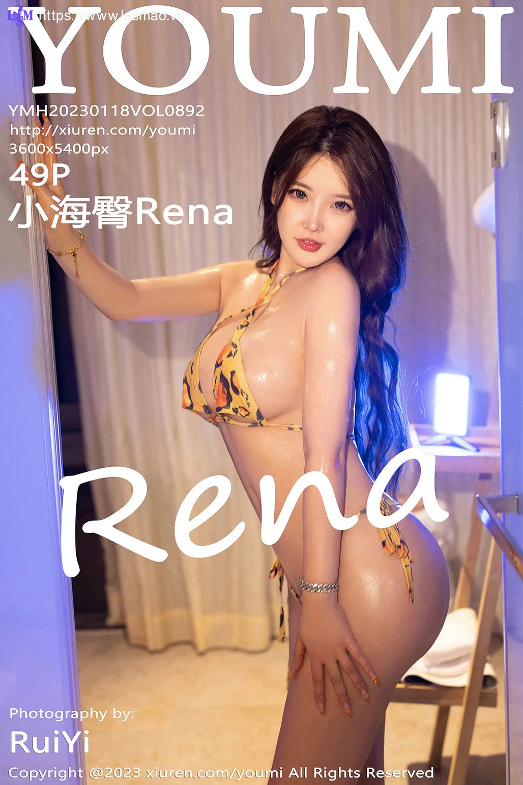 YOUMI 尤蜜荟 Vol.892 小海臀Rena 黄色比基尼万宁旅拍33 - 10