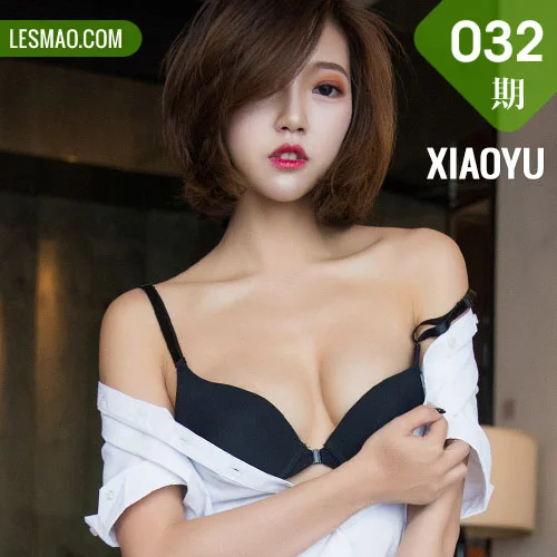 XIAOYU  语画界 Vol.032 冯木木LRIS 黑丝白衬衫制服短发美女