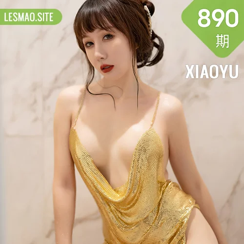 XIAOYU  语画界 Vol.890  波巧酱 吊带短裙泳池场景拍摄性感写真1