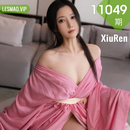 XiuRen 秀人 No.11049 鱼子酱Fish 粉色月影纱肉色丝袜