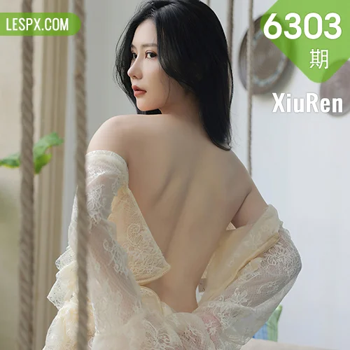 XiuRen 秀人 No.6303 尹甜甜 白色蕾丝婚纱海南旅拍