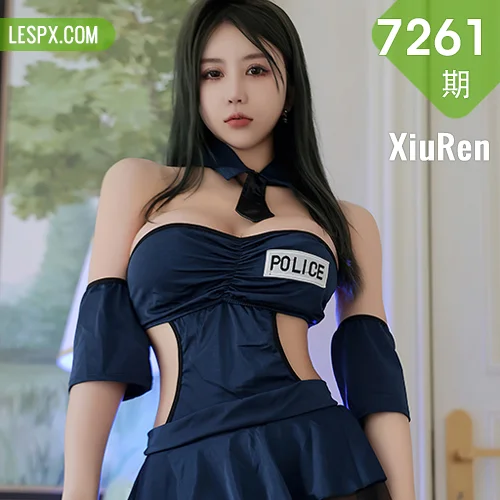 XiuRen 秀人 No.7261  tina_甜仔 情趣警察制服杭州旅拍3