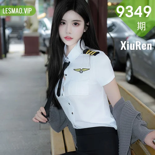 XiuRen 秀人 No.9349 Erikaki 街拍制服短裙