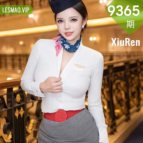 XiuRen 秀人 No.9365 大美妞儿 制服ol空姐美腿