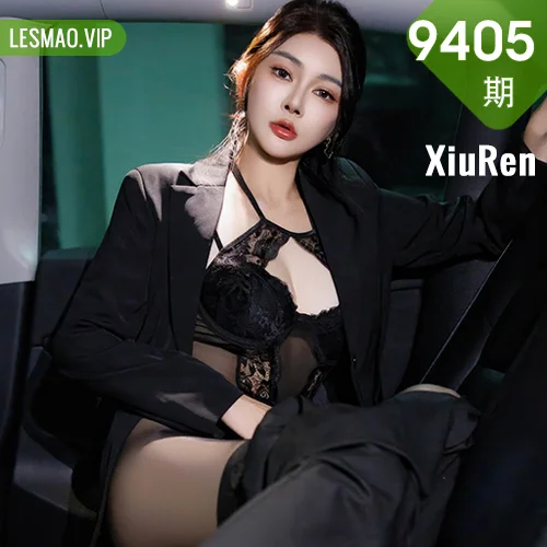 XiuRen 秀人 No.9405 凯竹Quinn爆乳黑丝ol写真