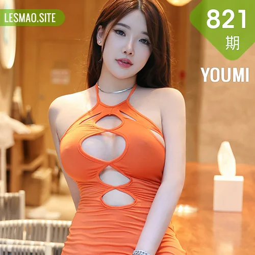 YOUMI 尤蜜荟 Vol.821 小海豚性感短裙第二套写真1
